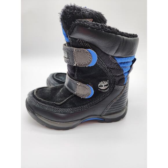 Timberland Polar Cave Waterproof Snow Boots Kids Size 12 - Picture 5 of 9